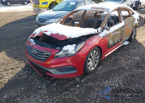 2017 Hyundai Sonata Sport from USA, damaged, VIN 5NPE34AF4HH465340